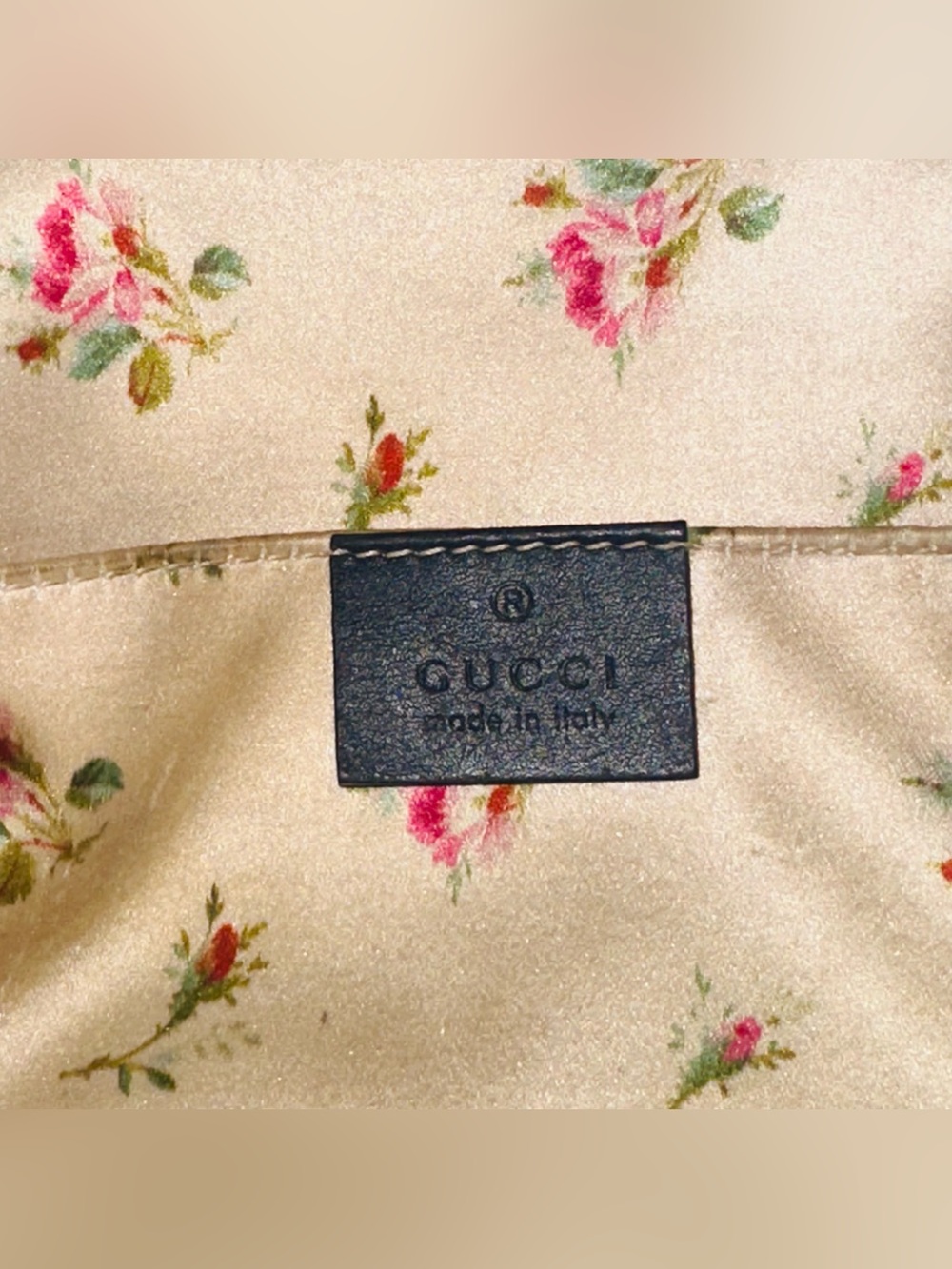 Gucci: Denim GG Pearl Marmont Quilted Matelasse Limited Edition Crossbody - Picture 13 of 16